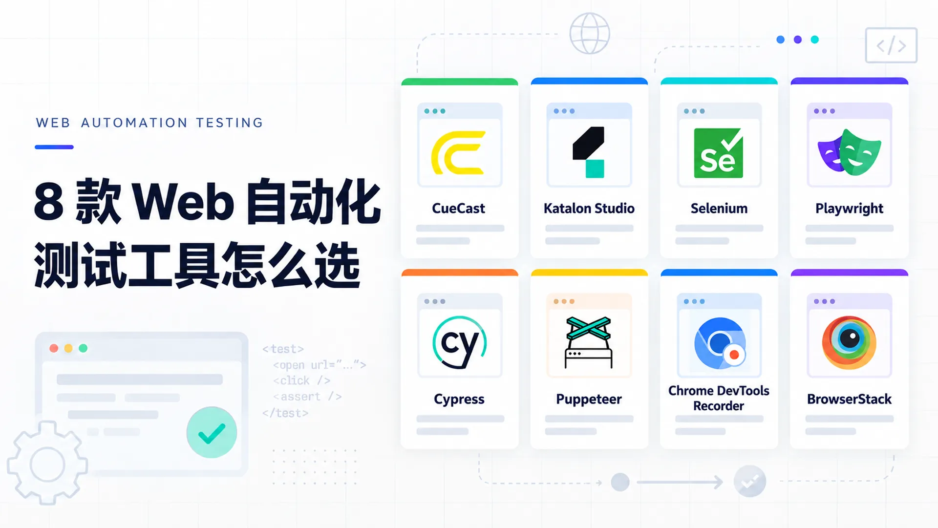 8 款好用的 Web 自动化测试工具大盘点：怎么选、适合谁？